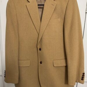 Chaps Ralph Lauren 100% Camel Hair Tan Men's Sport Coat